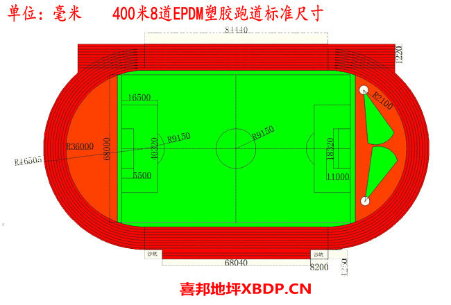 400跑道场地尺寸.jpg 400跑道场地尺寸.jpg